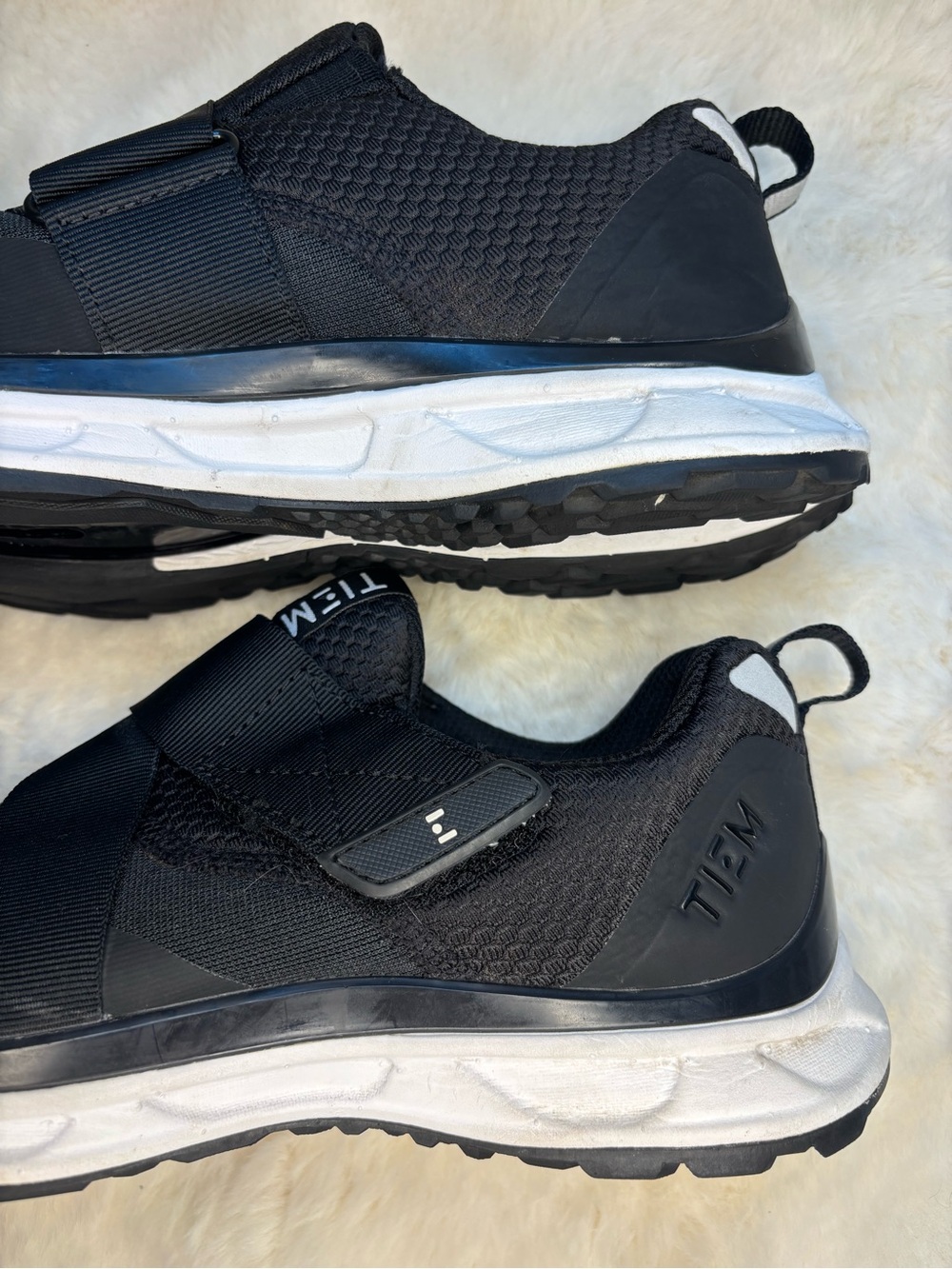 TIEM Slipstream Black Indoor Cycling Shoes SPD Compatible Women's 8.5 - Picture 10 of 12